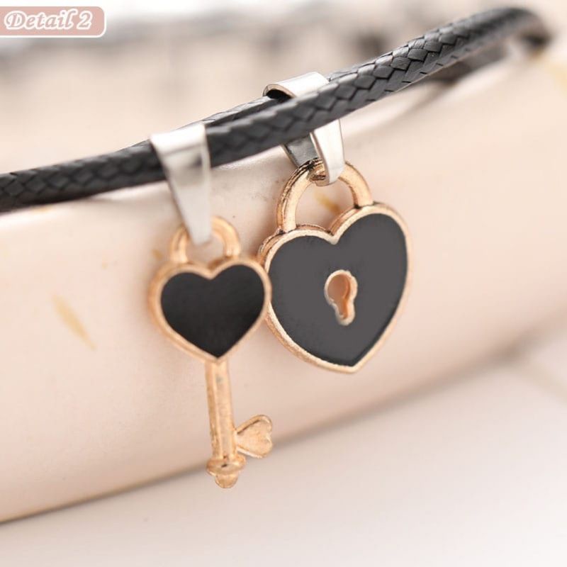 GELANG COUPLE 2PCS LIONTIN KUNCI