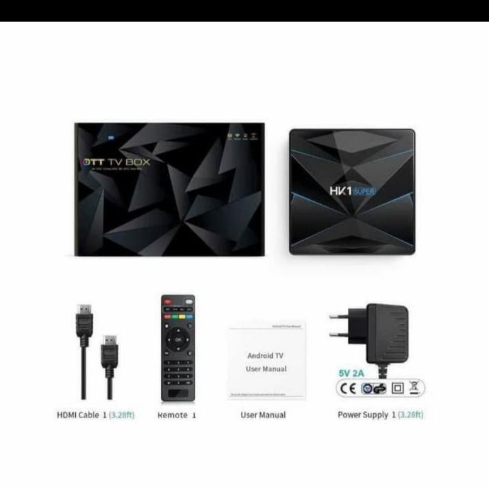 Hk 1 Super Android Tv Box 4Gb/ 32Gb Utamiseller973