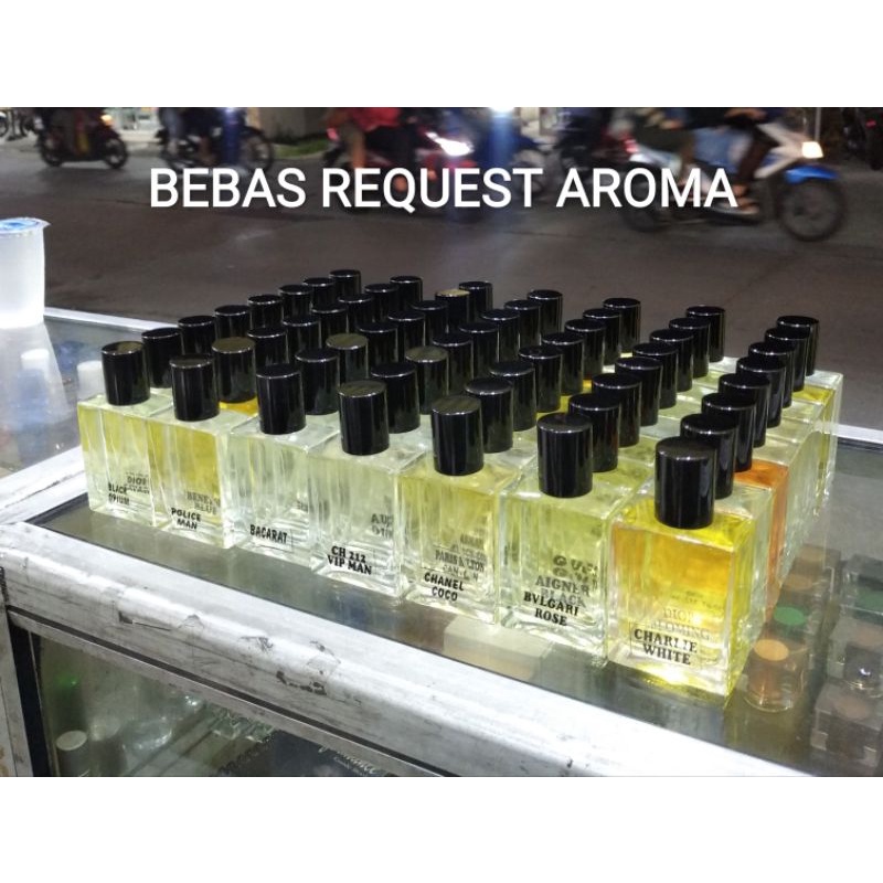 PARFUM REFILL 50ML BOTOL KOTAK PRESS