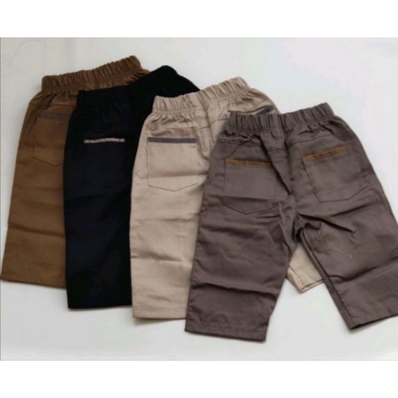 CELANA CHINO PENDEK ANAK LAKI-LAKI 1-12 TAHUN CHINOS PENDEK ANAK BAWAHAN ANAK