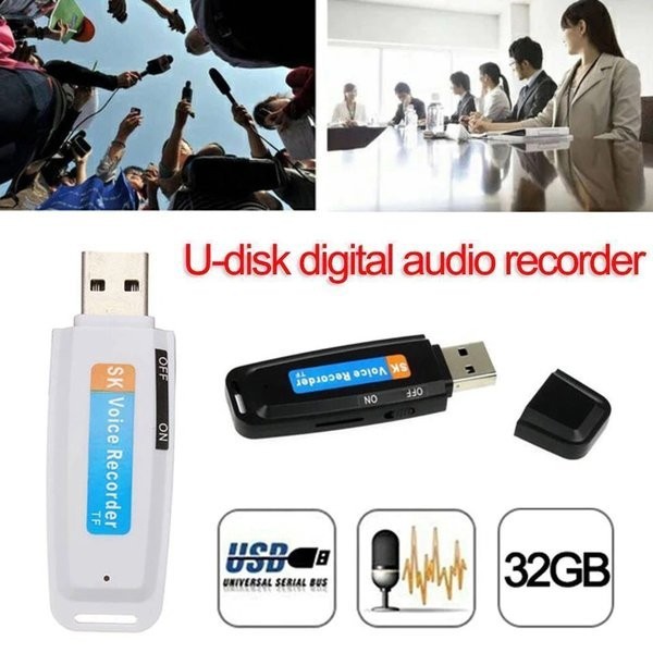 SPY FLASHDISK USB Voice Recorder FD Alat Perekam Suara