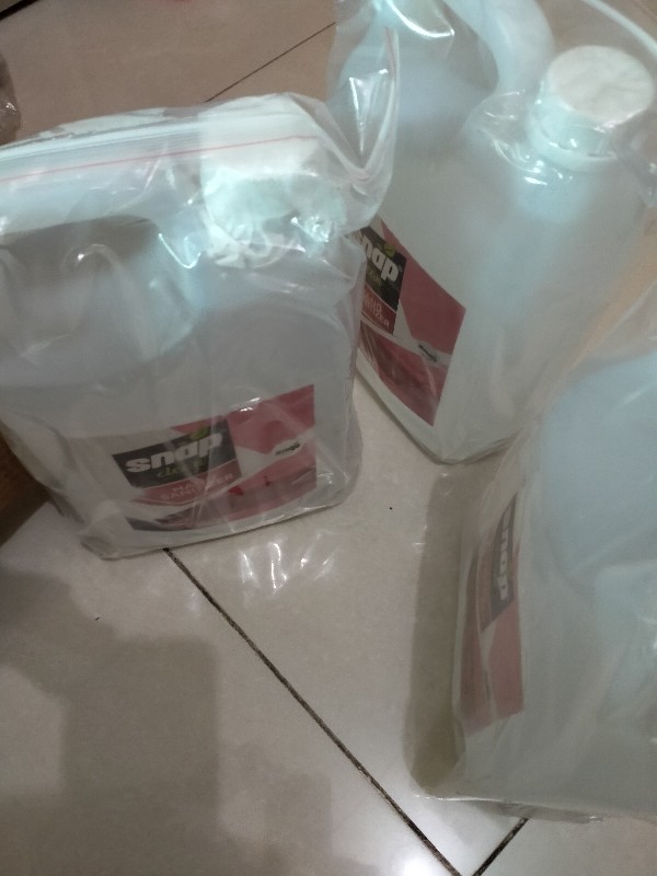 Hand Sanitizer Handsanitizer Cair Snap Clean 4 Liter 4l Bukan Antis Gel 1 2 Liter Gojek Grab