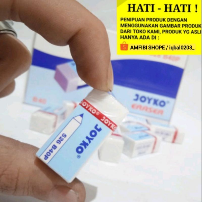

PENGHAPUS / PENGHAPUS JOYKO / PENGHAPUS MURAH / ALAT TULIS /ampibi store