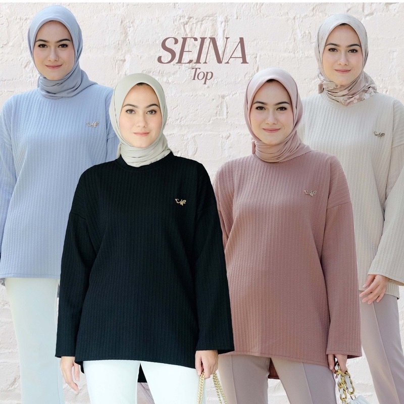 READY STOCK SEINA & GENOA TOP MYLADY HIJAB