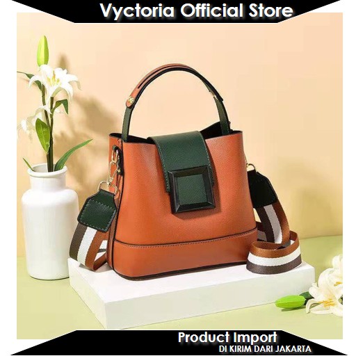 (COD) Vyctoria VOS7008 Tas Selempang Wanita Fashion Import Grosir Promo B7008 JT7008 7008