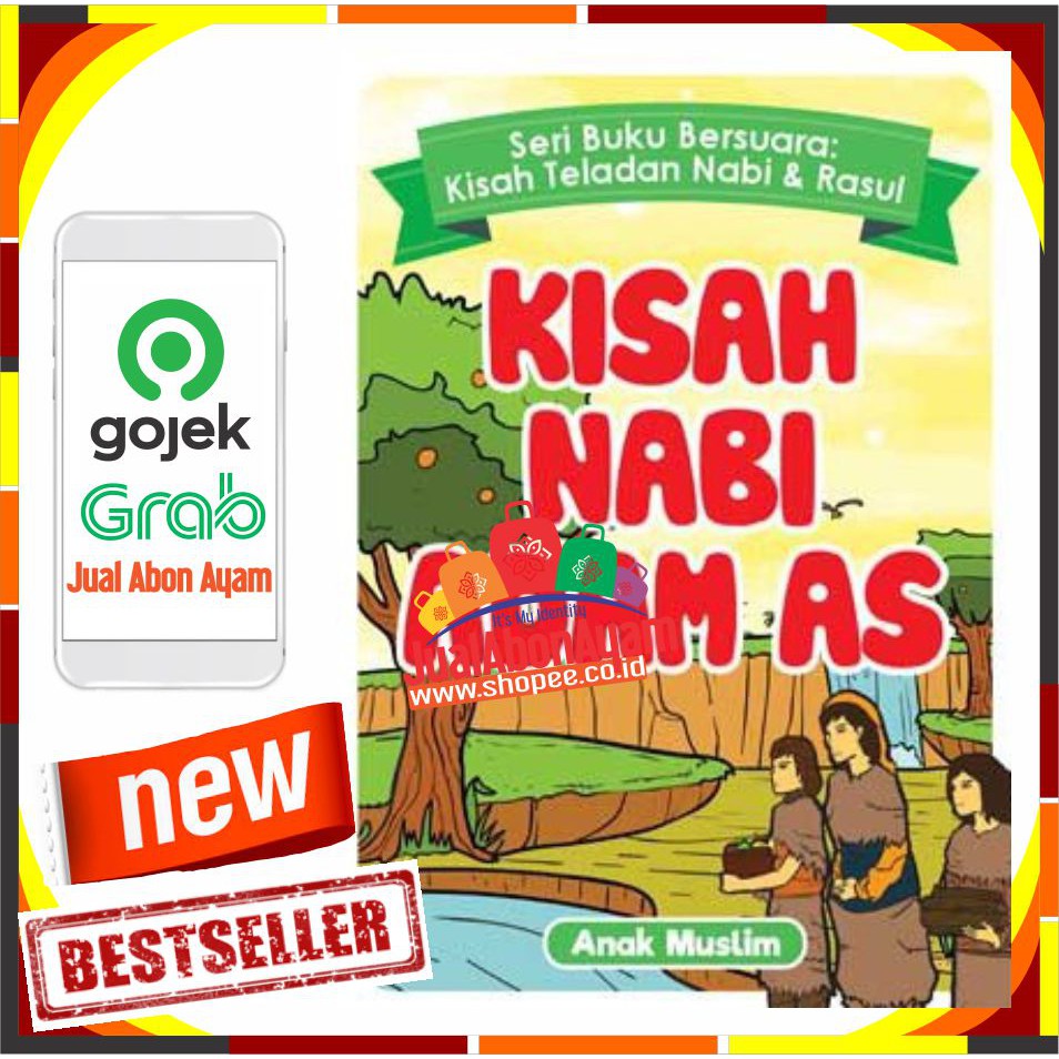 BUKU KISAH NABI ADAM AS ANAK MUSLIM