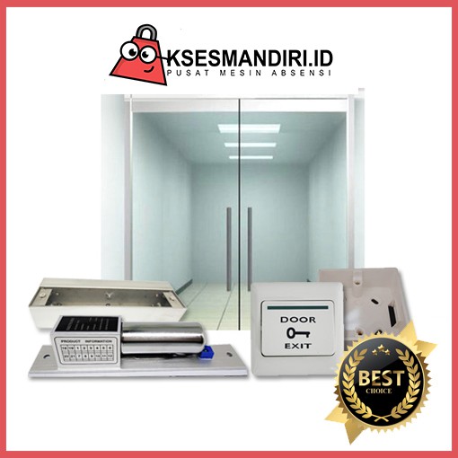 Paket Material Dropbolt Access Door Untuk Pintu Full Kaca