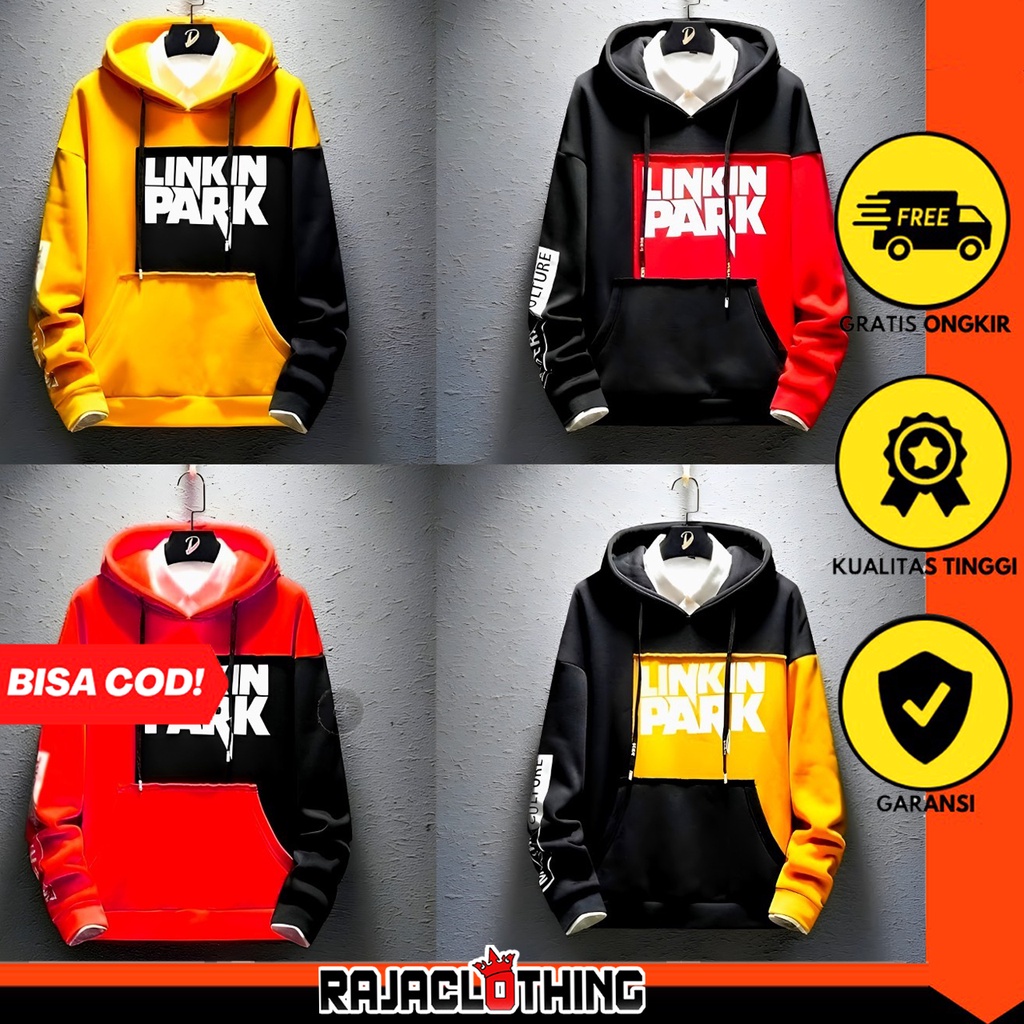 RCL - LINKING PARK Sweater Hoodie Pria Wanita