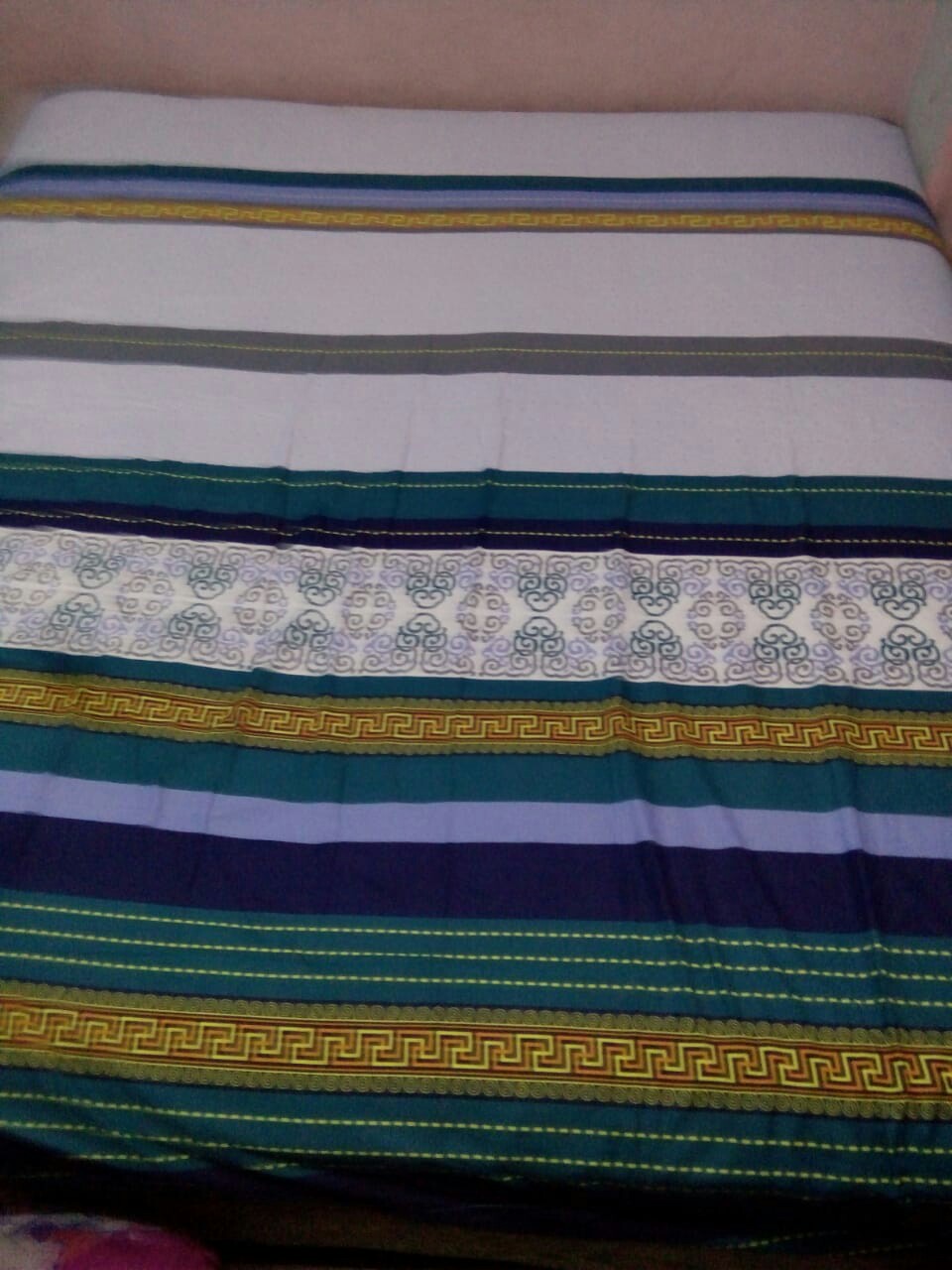 Sarung Kasur Springbed / Rivest Cotton - Maldiv - Bahan Kain Halus Adem