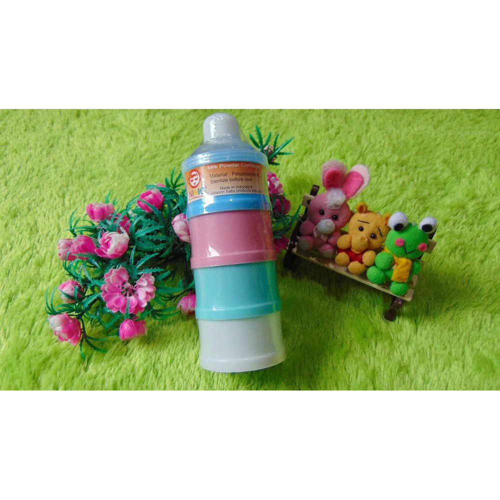 Morinz Ninio Milk Powder Container /  Tempat Susu Bubuk (Susun ke atas)