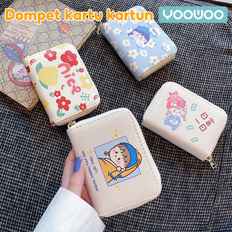 YooWoo Dompet kartu kecil/multi cardholder/dompet lucu-1