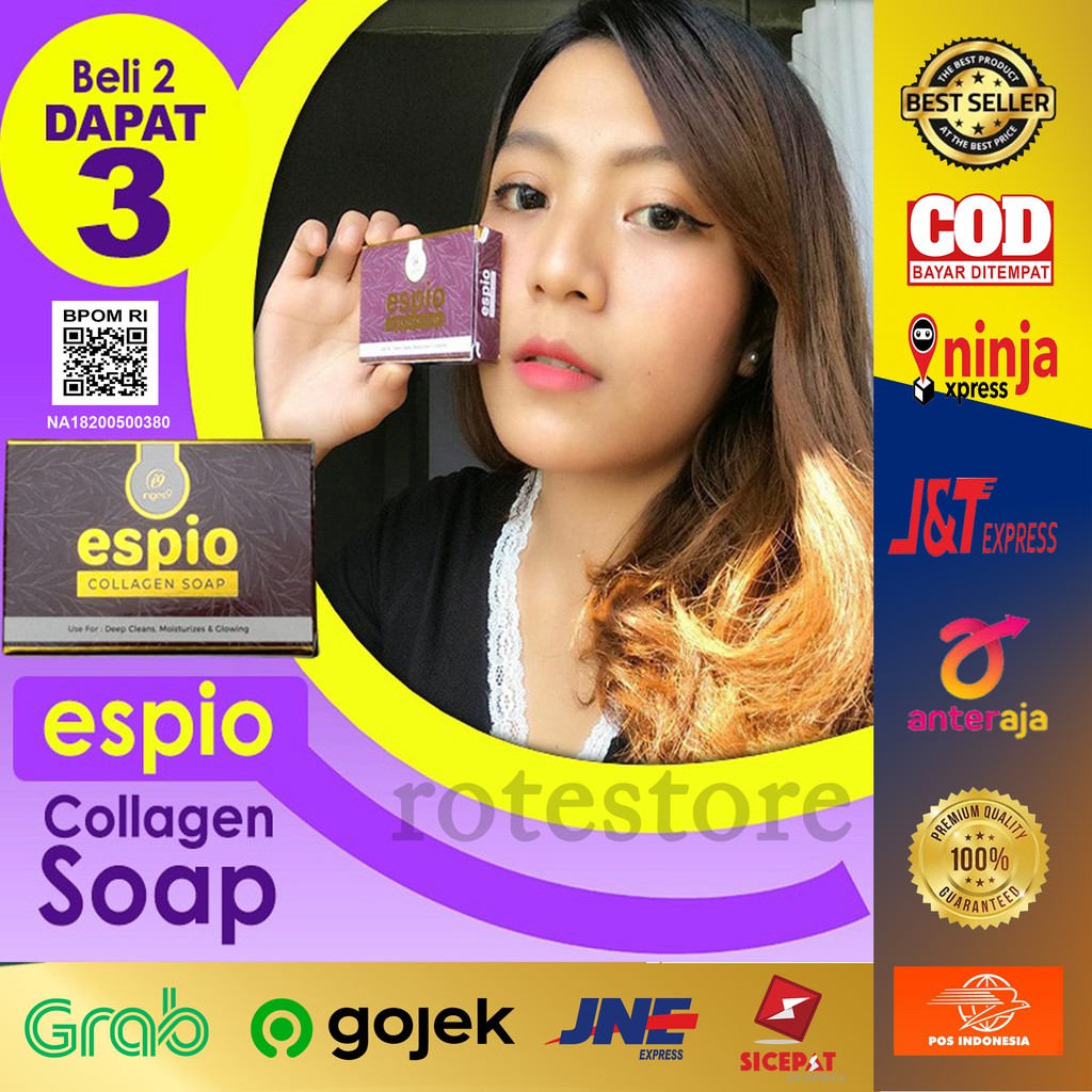 #ESPIO Sabun Pemutih Badan Wajah ORIGINAL