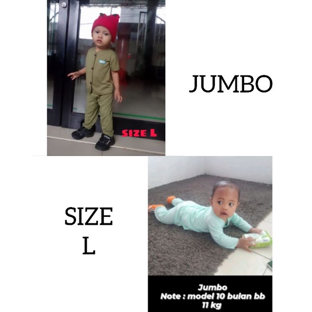 Baju Bayi Polos Lengan Panjang S,M dan L(JUMBO) 6pcs SNI promo 9.9