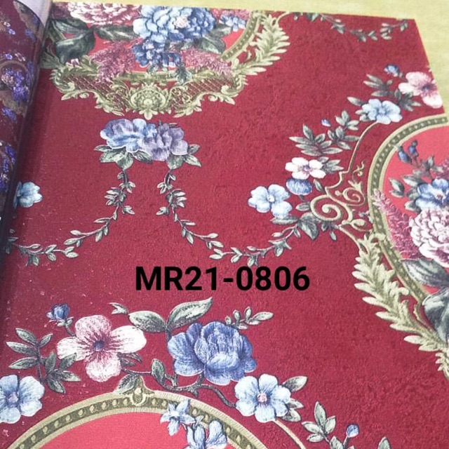 Wallpaper Dinding Klasik Bunga Sale 70cm Shopee Indonesia