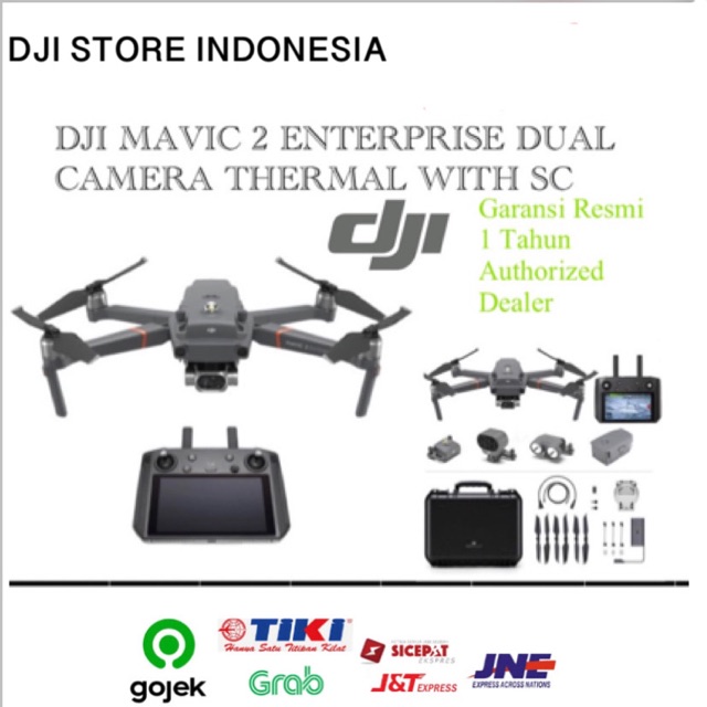 DJI MAVIC 2 ENTERPRISE DUAL CAMERA THERMAL WITH SMART CONTROLLER