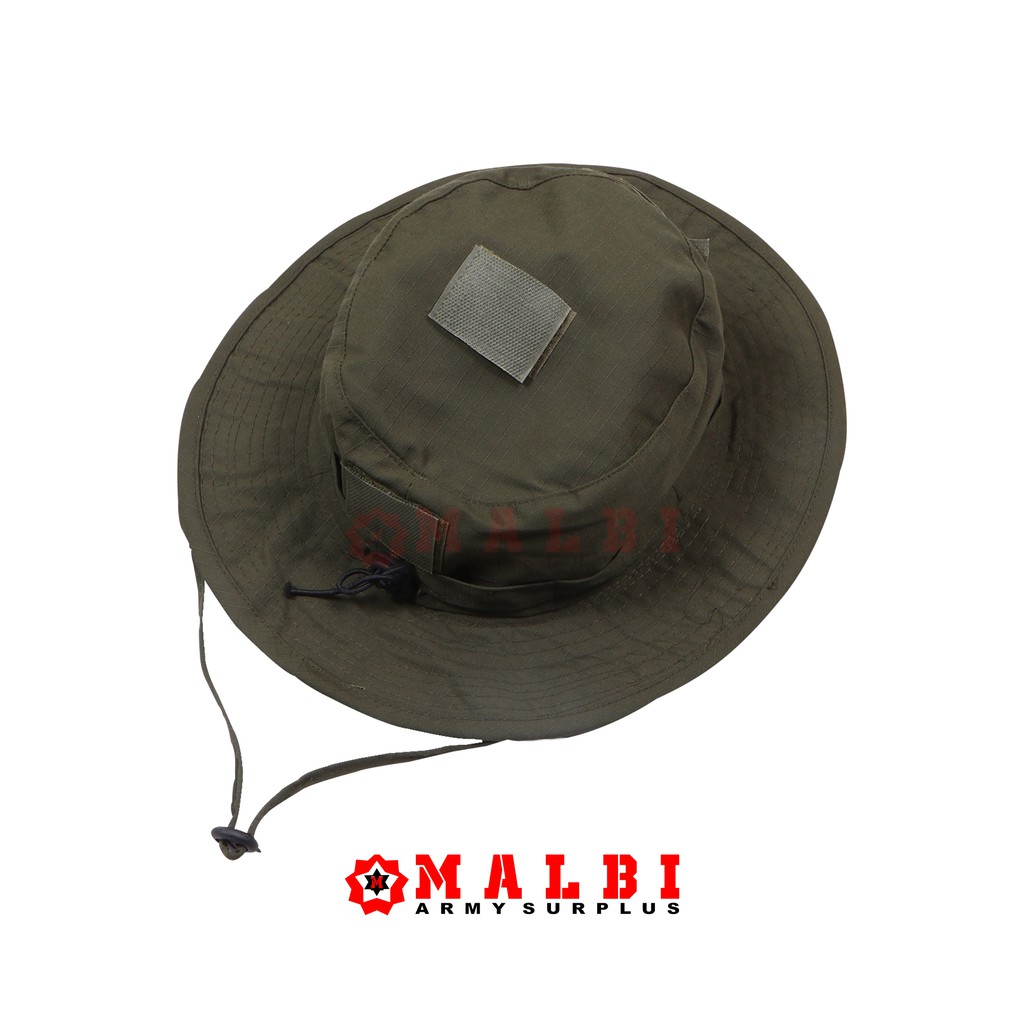 Jual Topi Tactical Rimba Rekat Velcro Hijau Topi Outdoor Topi Gunung Shopee Indonesia 