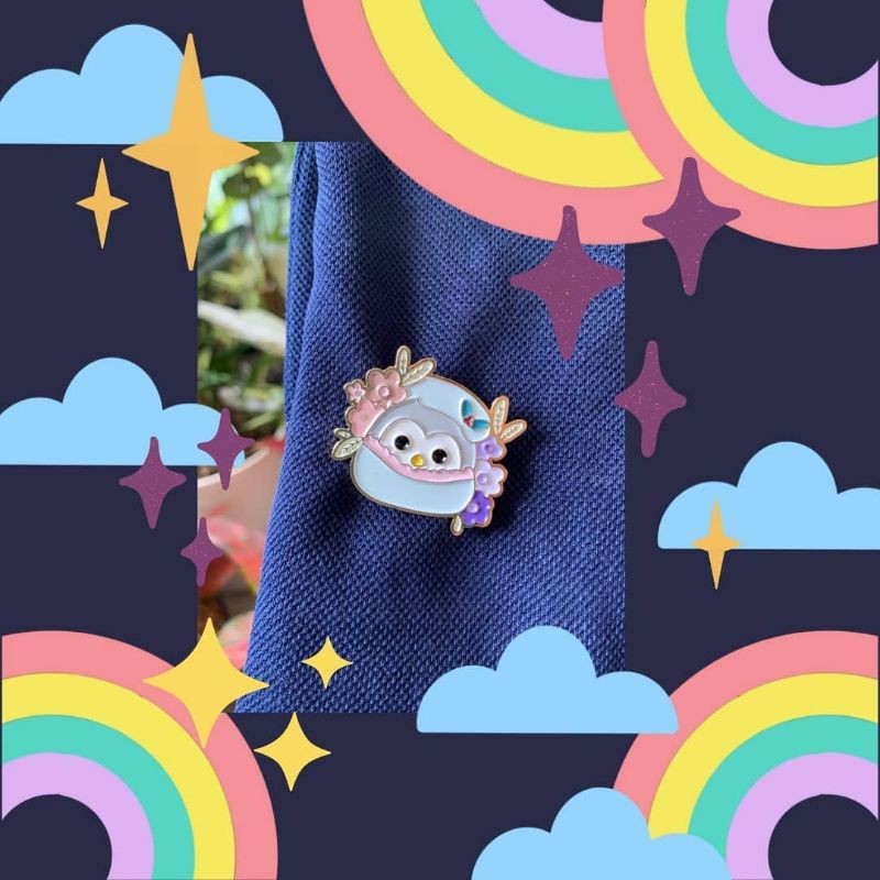 Winter Pinguin- Pui Pui - Pin Enamel