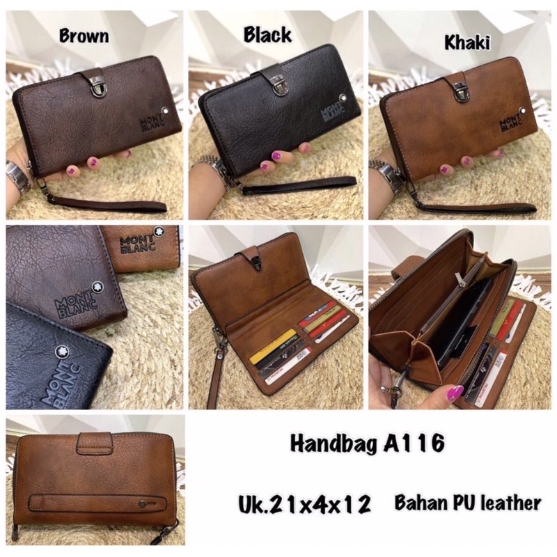 Handbag Pria wanita Bahan kulit Tas tangan pria