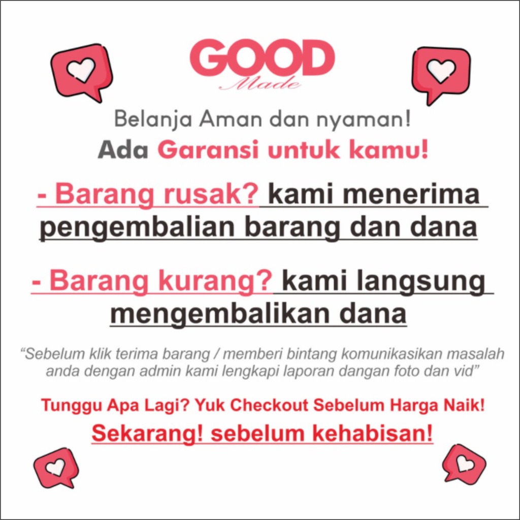 GOOD MADE - Centong Nasi | Centong Nasi Plastik | Sendok Sayur | Sendok Sop Plastik | Sendok Sop Buah | Centong Sayur | COD