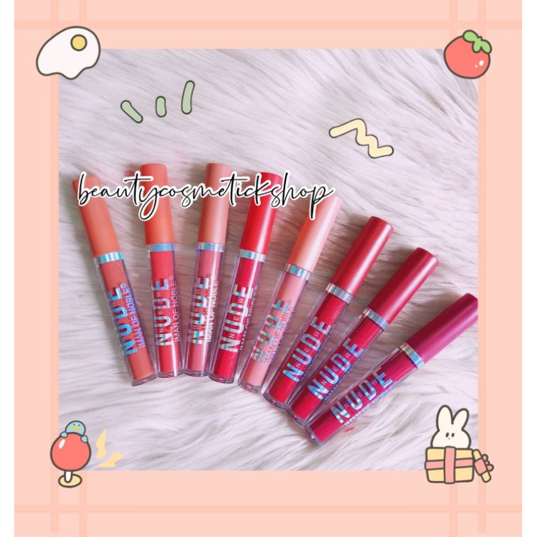 TERMURAH ECER!!!LIP GLOSS MATTE NUDE IMAN OF NOBLE 1012