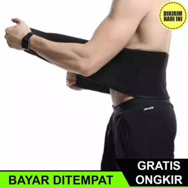 Korset Pelangsing Perut Pria Korslet Wanita Hot Shapers Original CORSET CHORSET SWEET SWEAT BELT