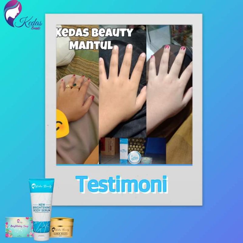 Body Serum Kedas Beauty Original 100%  BPOM ( COD Free Gift )-4