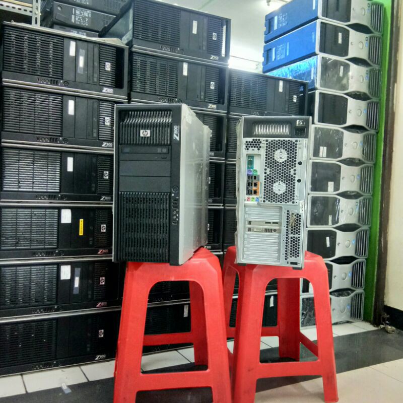 PC HP Z800 WORKSTATION INTEL XEON  ( 2 Dua Processor ) Ram 16 Gb/Hdd 500 Gb/Dvd/Vga/Harga Murah