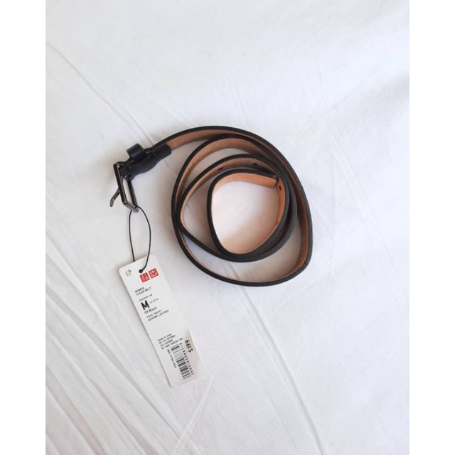 UNIQLO Women Black Belt Second