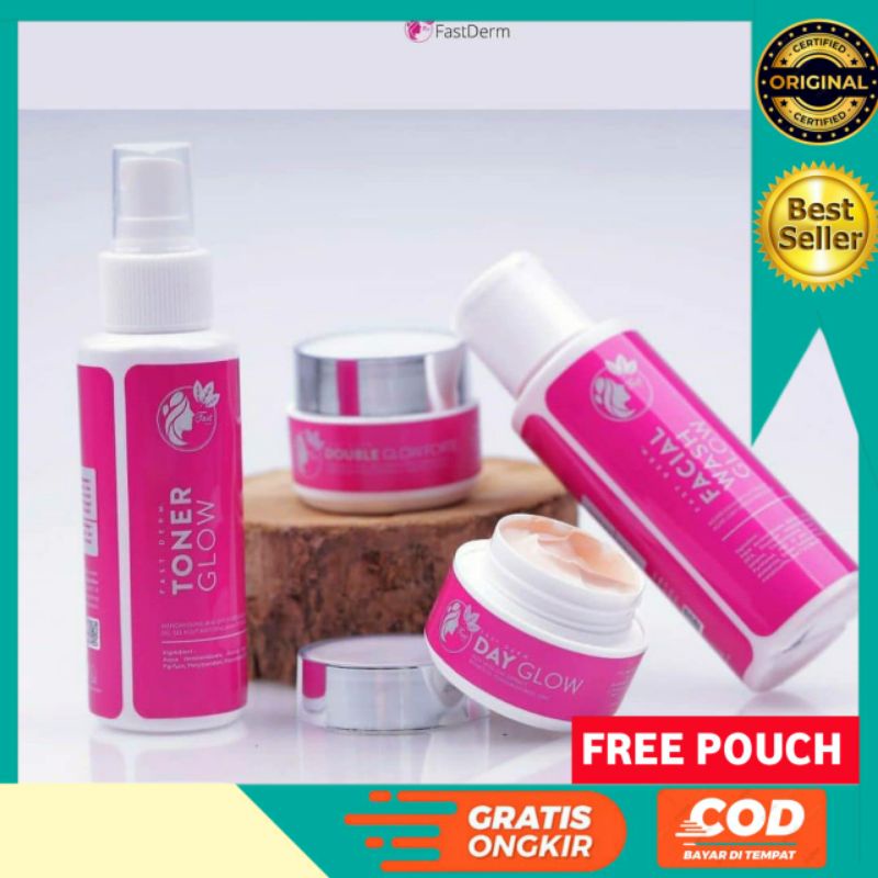 FAST DERM SKINCARE. KOSMETIK BPOM. PEMBERSIH WAJAH. PERAWATAN WAJAH. KECANTIKAN.