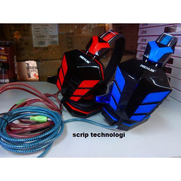 HEADPHONE GAMING REXUS F22 / Headphone with Mic