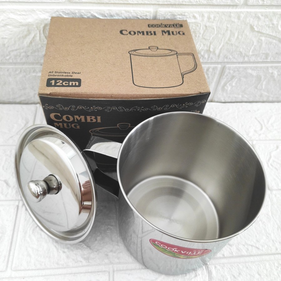 Mug Cookville Korea 12cm stainless steel