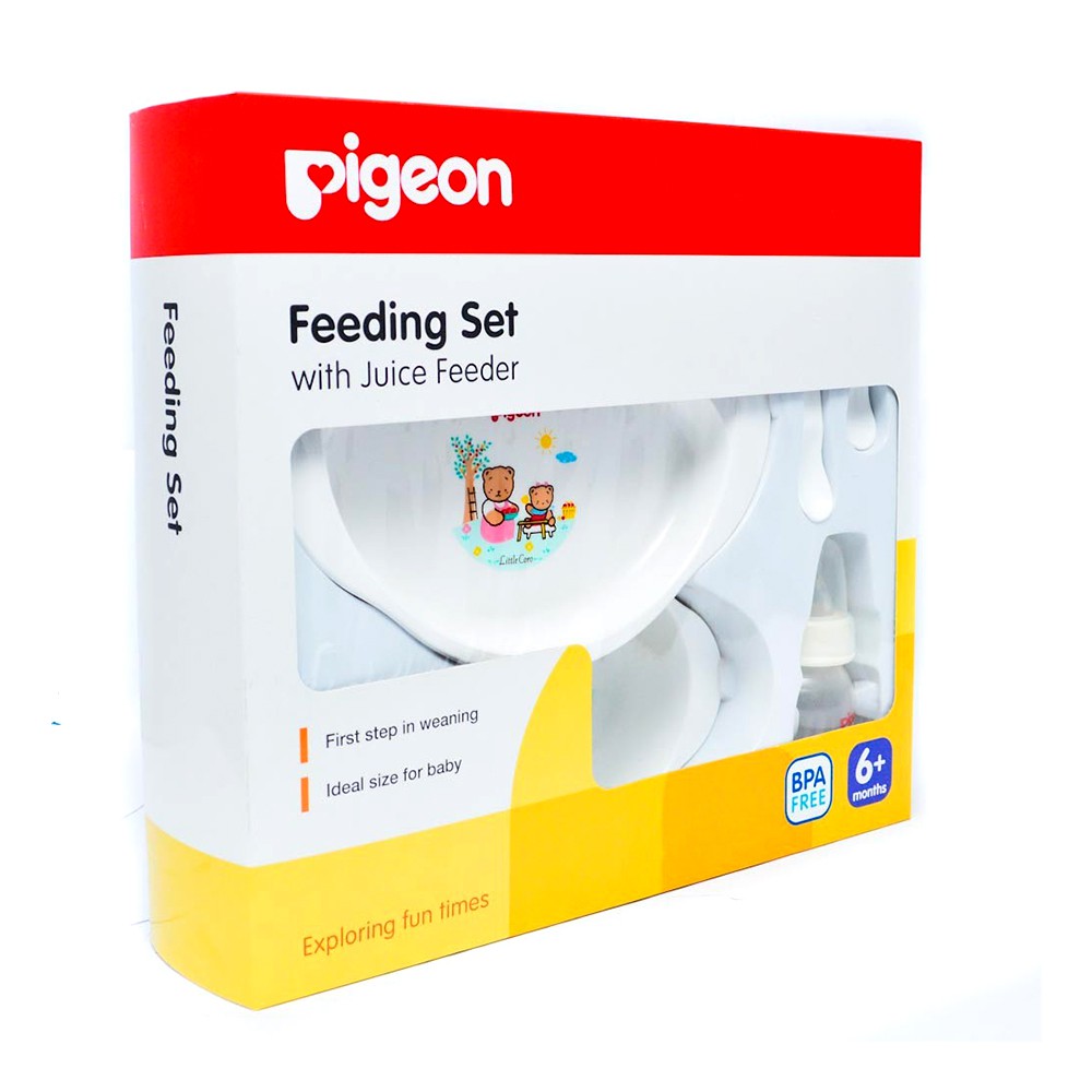 Pigeon Feeding Set With Juice Feeder