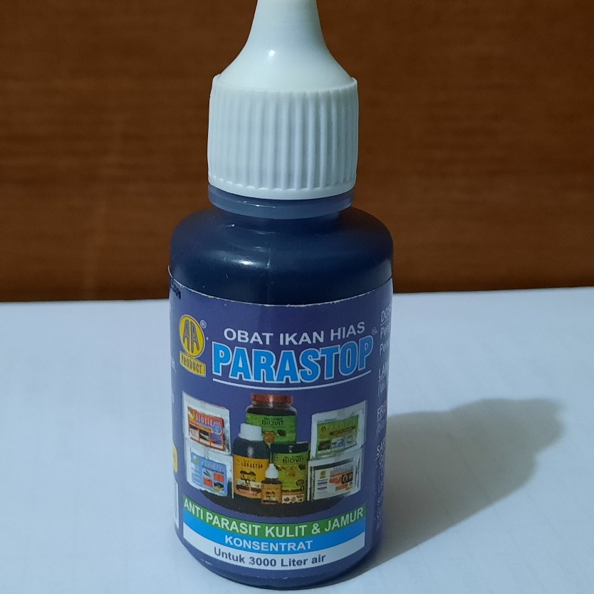 PARASTOP 30 ml obat ikan hias anti parasit kulit dan jamur