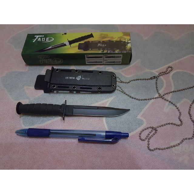 OUTDOOR | Pisau mini kalung EXTREME BEETLE R. 21