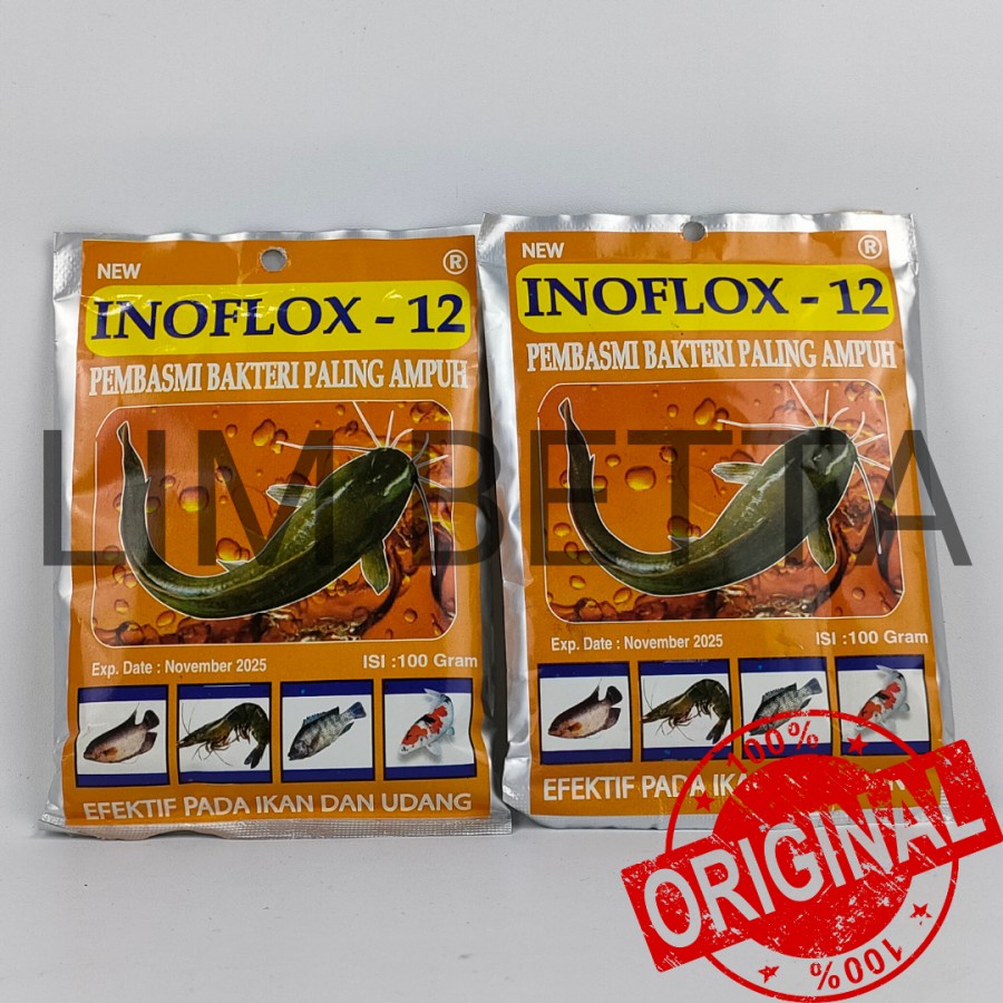 INOFLOX 12 / ANTIBIOTIK IKAN ENROFLOXACIN