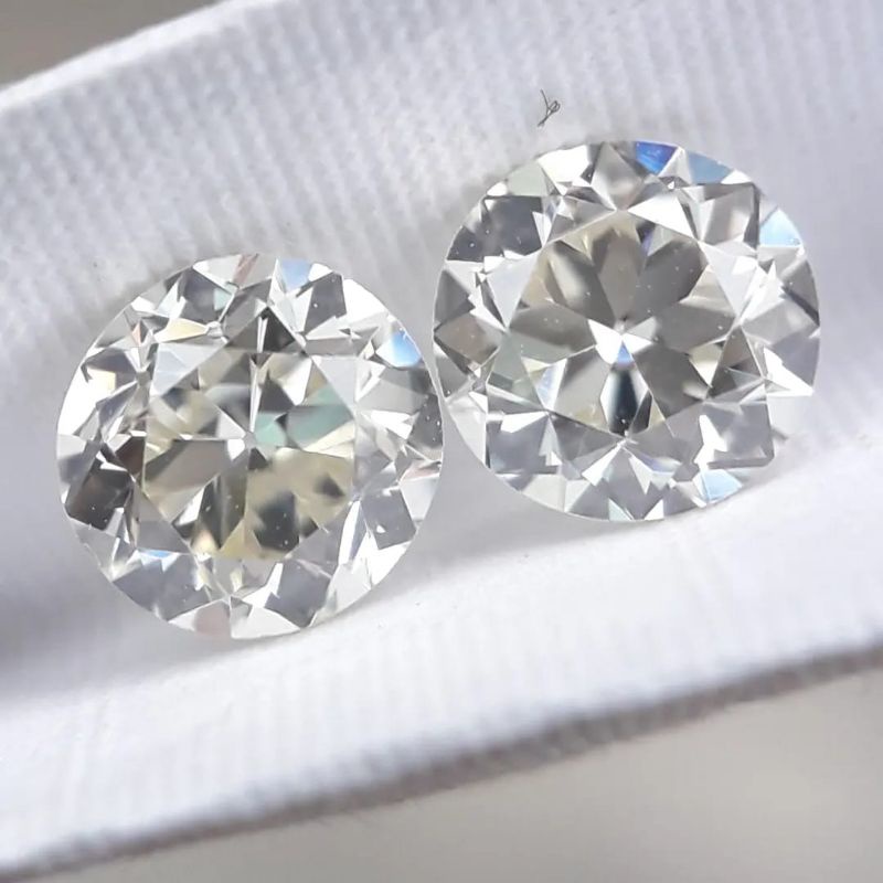 natural berlian banjar  sepasang cincin tunangan