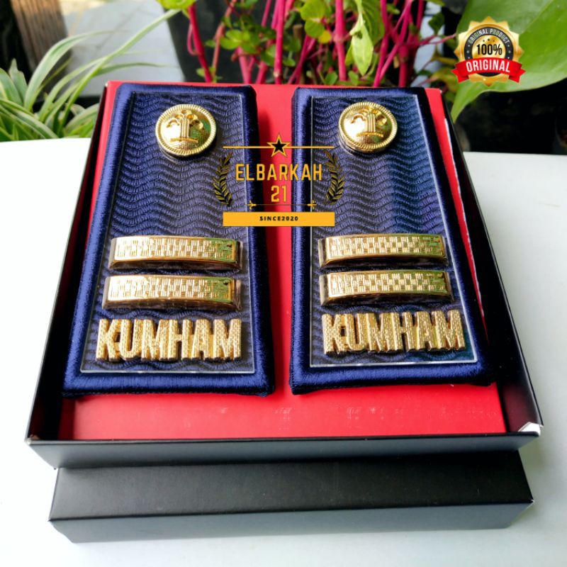 PANGKAT KUMHAM PDH 3B BORDIR AKRILIK TERBARU