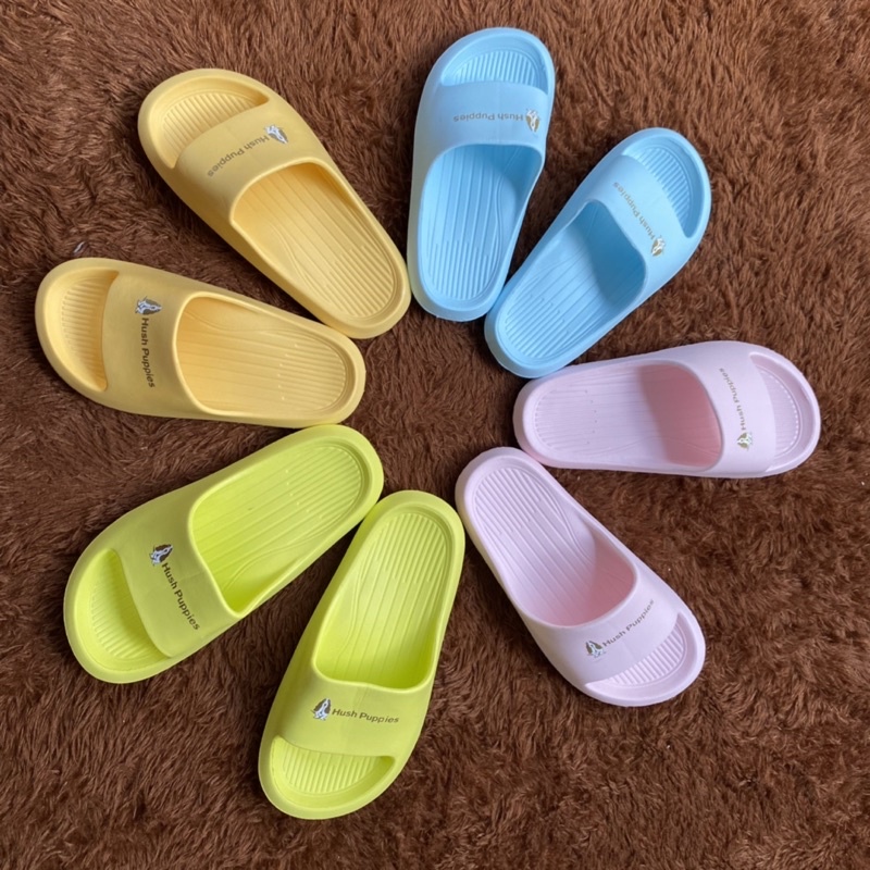 SANDAL HUSH PUPPIES KIDS/SANDAL ANAK HUSH PUPPIES SELOP/SANDAL SLOP ANAK/SLIP ON HUSH PUPPIES ANAK A