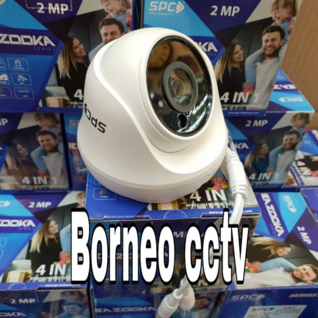 Kamera cctv spc 2megapixel 1080p full hd indoor hybrid 4in1 murah