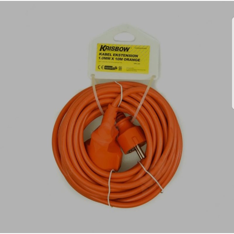 Kabel Ekstensi Krisbow Extension Colokan Listrik Panjang 10 Meter