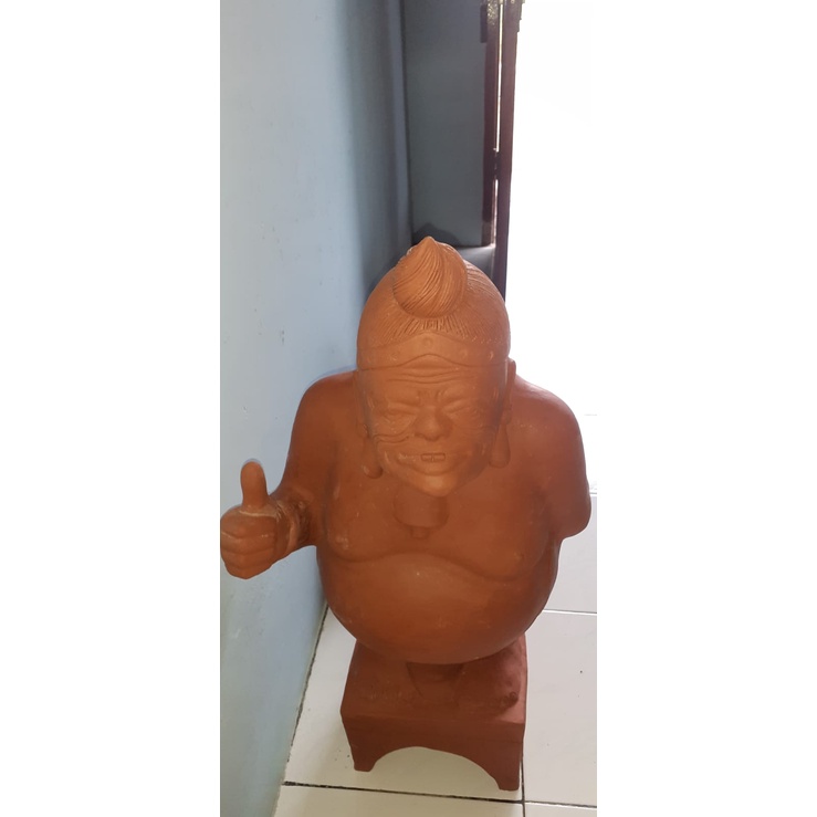 Wuwung Badongan Semar Hiasan atap genteng include packing kayu