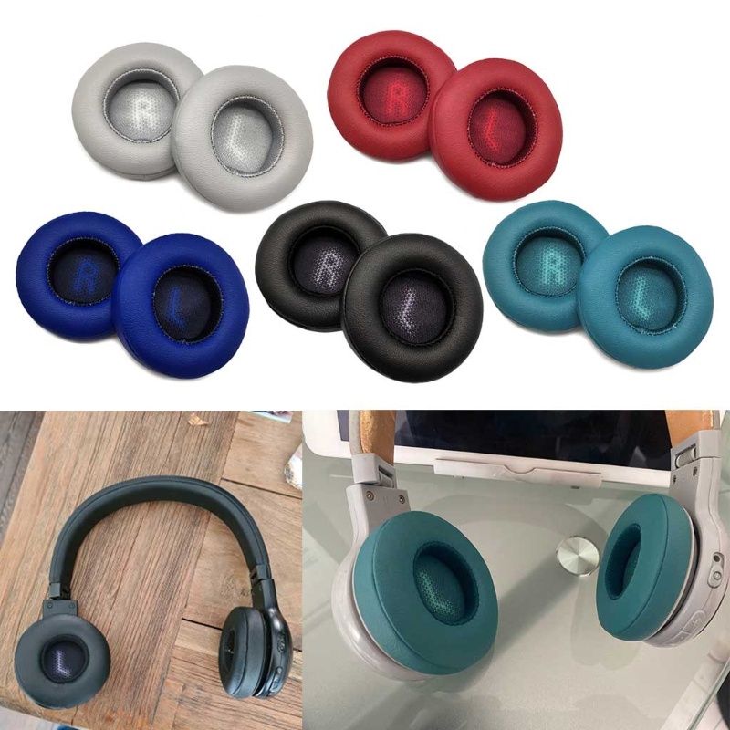 Vivi Cover Earmuff Headset Pengganti Portable Bahan Kulit Untuk JBL-E35 E45 E45BT