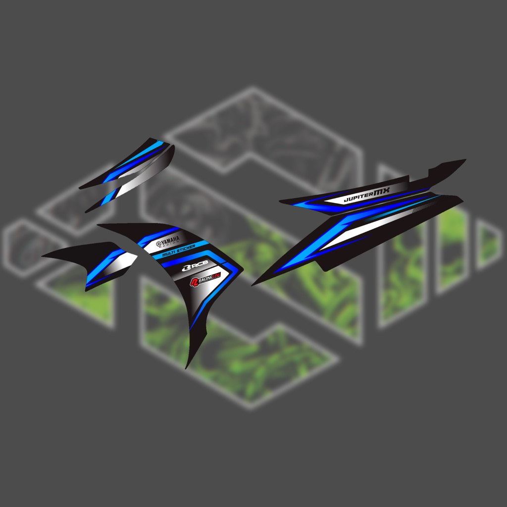 Stiker Motor Striping Variasi Premium Yamaha MX New 135 / Stiker Motor Variasi Mx New 135