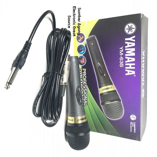 Mic Yamaha YM63 YM63S Microphone Dynamite Legendary