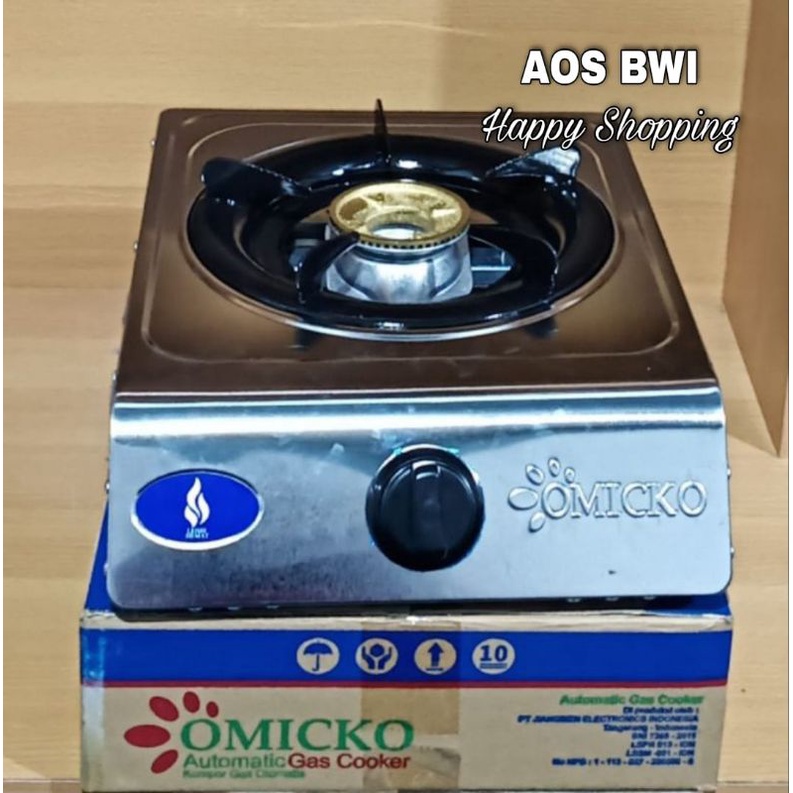 Kompor 1 Tungku / Kompor 1 Tungku Omikco Gas