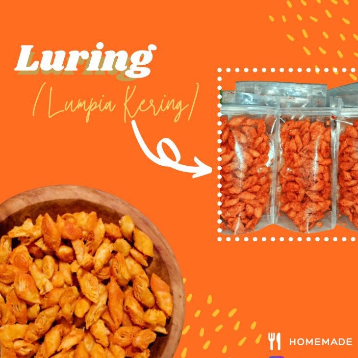 

Kripik Lumpia Kering (Luring)-150gram