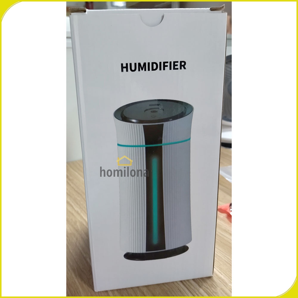 Air Humidifier Aromatherapy Oil Diffuser LED Backlight 1100ml Taffware HUMI SJA8 White