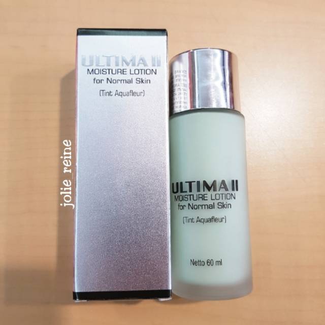 ULTIMA II Moisture Lotion Tint Aquafleur Hijau Base Makeup Primer (Preloved)