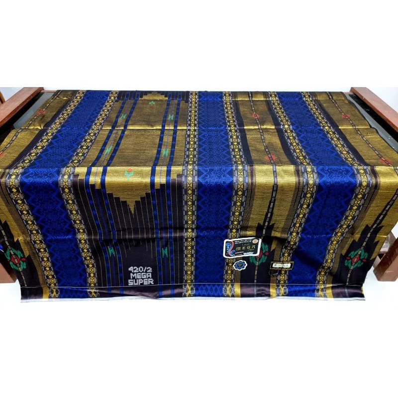 Sarung Tenun Sutra Mega Super 420 2 Super Premium dan Exclusive bukan Tamer BHS SGA SGE SGF 09