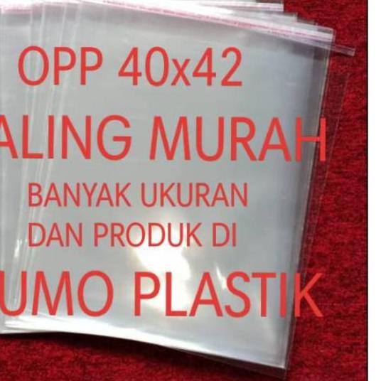 

Terbaru opp plastik/plastik kaca lem 40x42 (isi 100 lembar). . . . . .